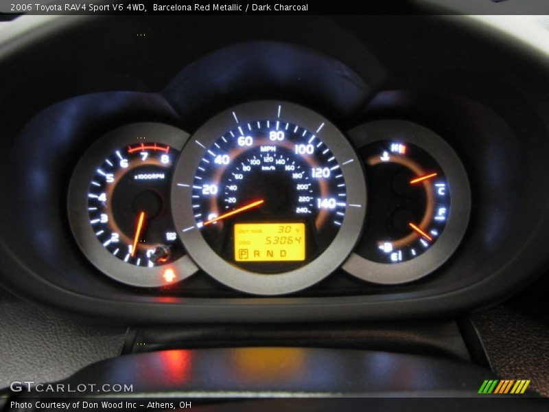 Barcelona Red Metallic / Dark Charcoal 2006 Toyota RAV4 Sport V6 4WD