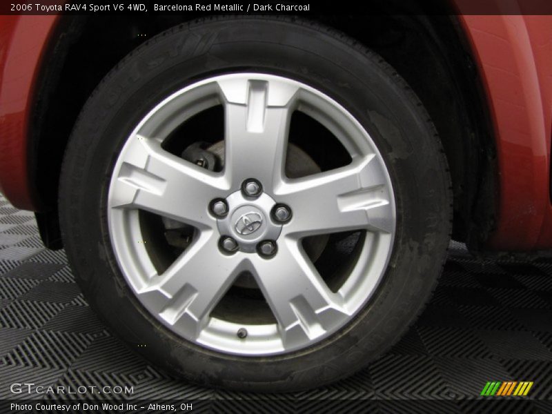 Barcelona Red Metallic / Dark Charcoal 2006 Toyota RAV4 Sport V6 4WD