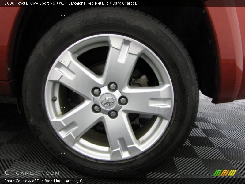 Barcelona Red Metallic / Dark Charcoal 2006 Toyota RAV4 Sport V6 4WD