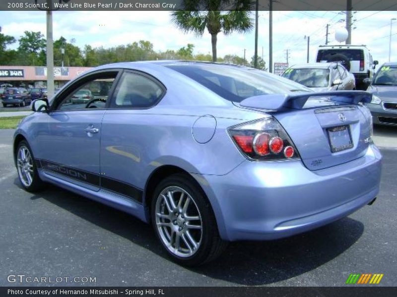 Wave Line Blue Pearl / Dark Charcoal Gray 2008 Scion tC