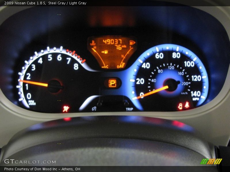 Steel Gray / Light Gray 2009 Nissan Cube 1.8 S