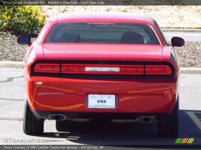 Redline 3 Coat Pearl / Dark Slate Gray 2012 Dodge Challenger SXT