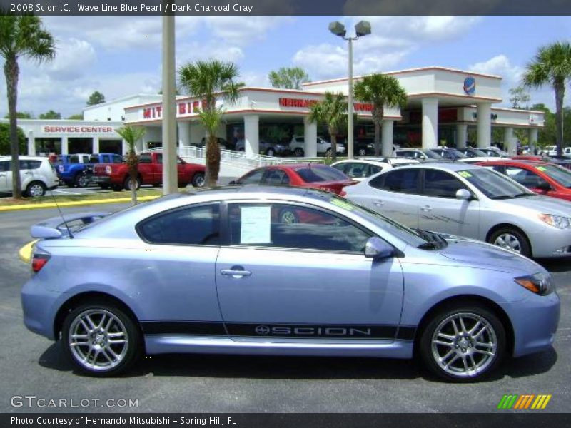 Wave Line Blue Pearl / Dark Charcoal Gray 2008 Scion tC