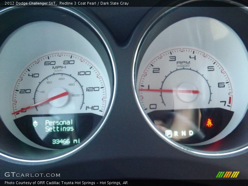 Redline 3 Coat Pearl / Dark Slate Gray 2012 Dodge Challenger SXT