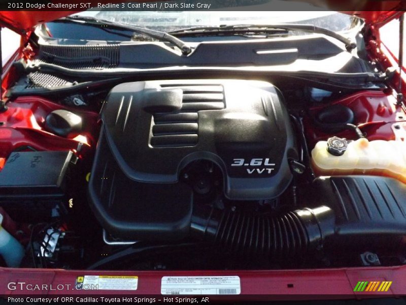 Redline 3 Coat Pearl / Dark Slate Gray 2012 Dodge Challenger SXT