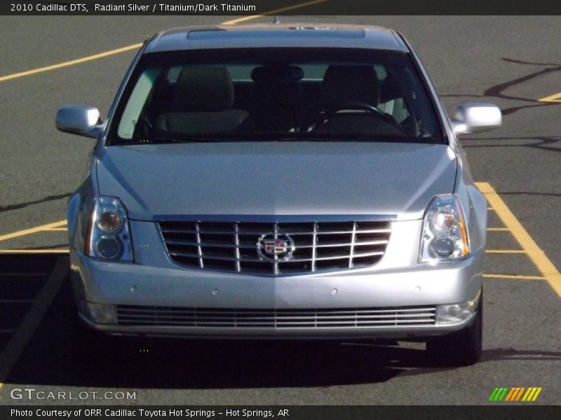 Radiant Silver / Titanium/Dark Titanium 2010 Cadillac DTS