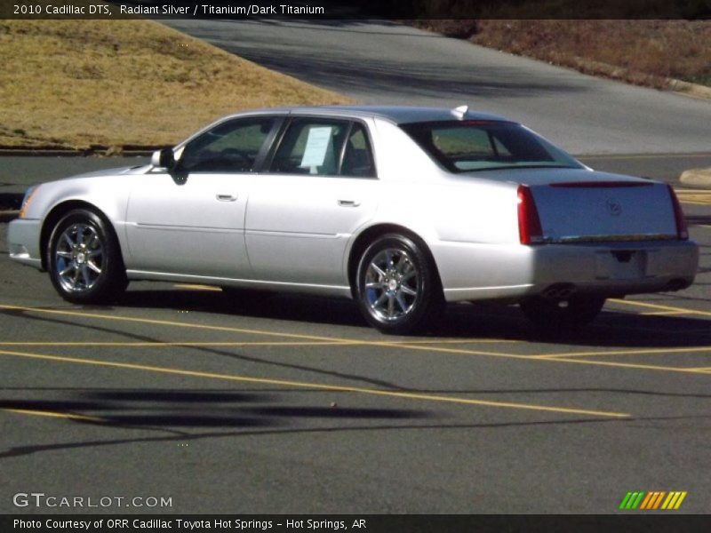 Radiant Silver / Titanium/Dark Titanium 2010 Cadillac DTS