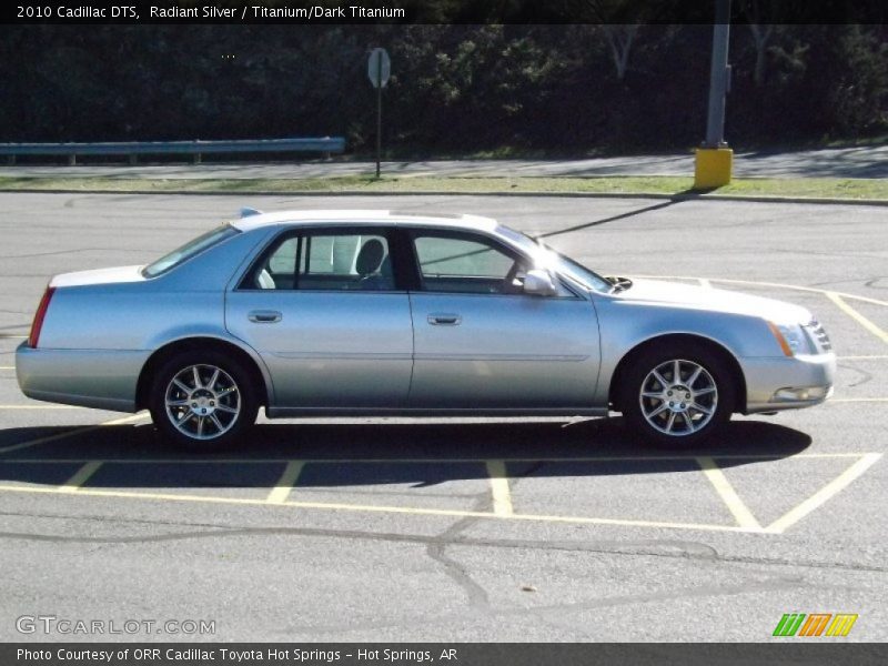 Radiant Silver / Titanium/Dark Titanium 2010 Cadillac DTS