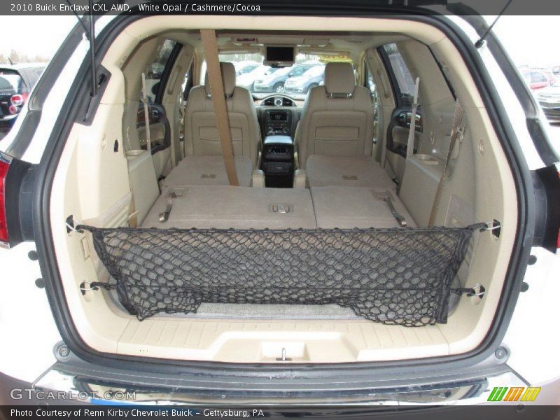 White Opal / Cashmere/Cocoa 2010 Buick Enclave CXL AWD