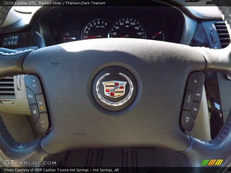 Radiant Silver / Titanium/Dark Titanium 2010 Cadillac DTS