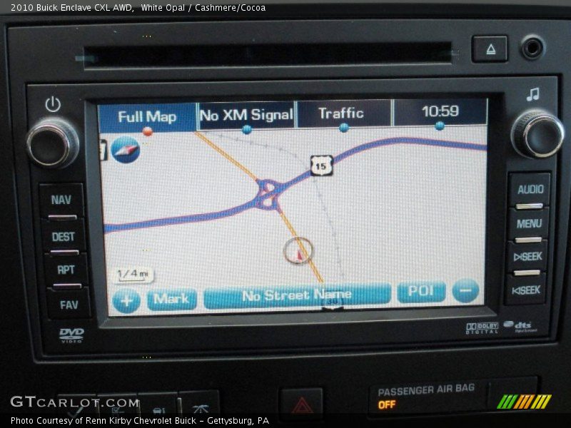 White Opal / Cashmere/Cocoa 2010 Buick Enclave CXL AWD