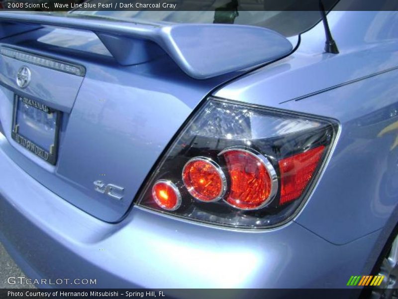 Wave Line Blue Pearl / Dark Charcoal Gray 2008 Scion tC