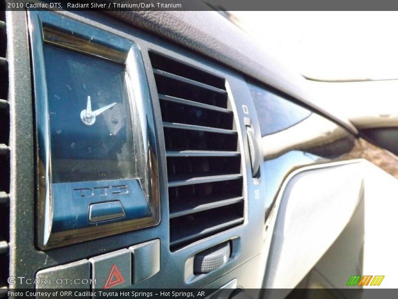 Radiant Silver / Titanium/Dark Titanium 2010 Cadillac DTS