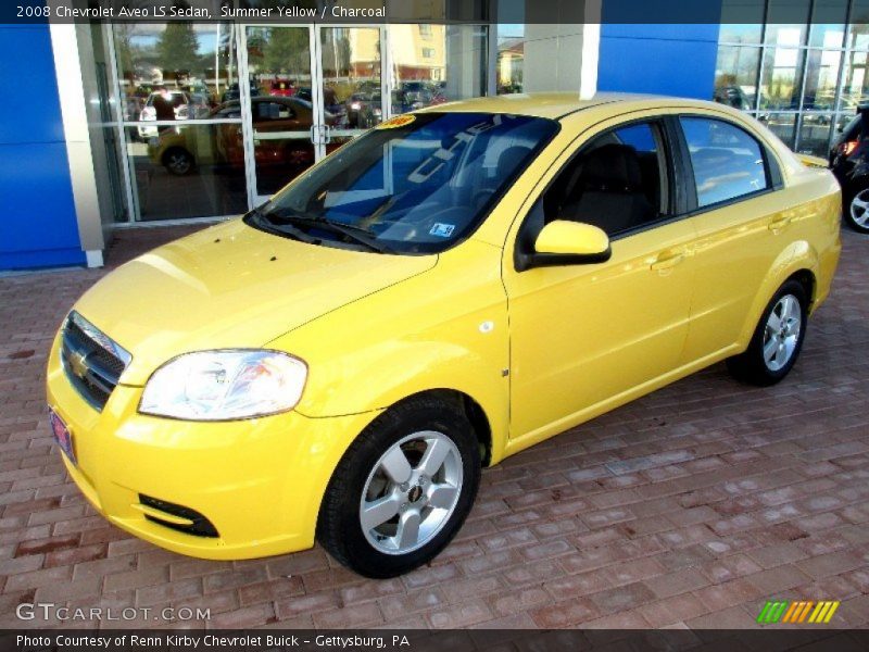 Front 3/4 View of 2008 Aveo LS Sedan
