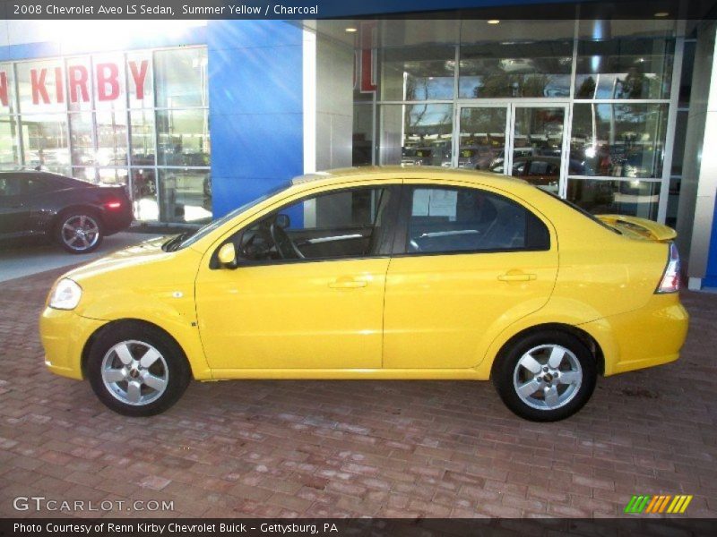  2008 Aveo LS Sedan Summer Yellow