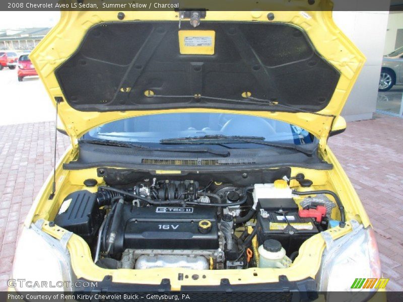  2008 Aveo LS Sedan Engine - 1.6L DOHC 16 Valve 4 Cylinder
