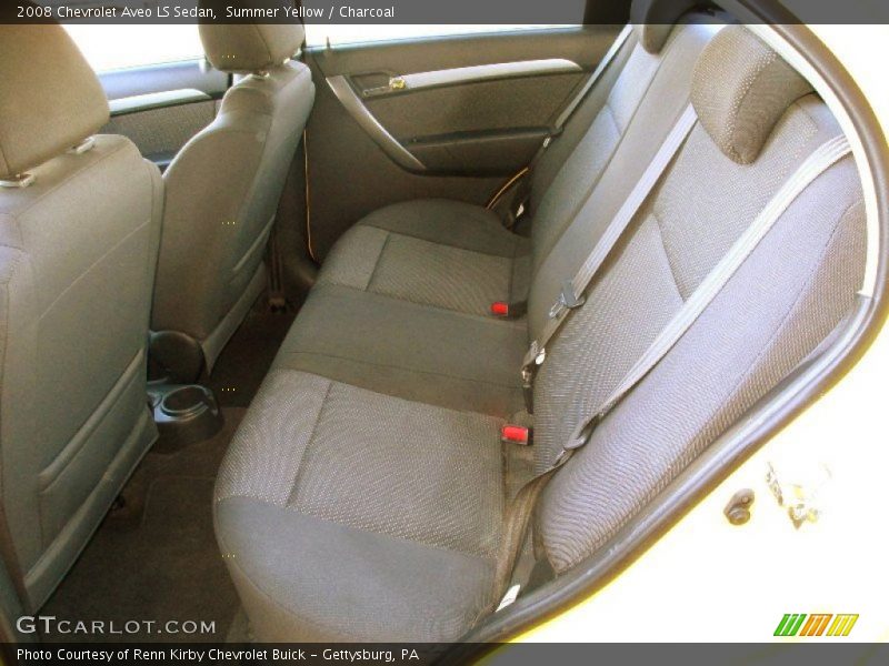 Summer Yellow / Charcoal 2008 Chevrolet Aveo LS Sedan
