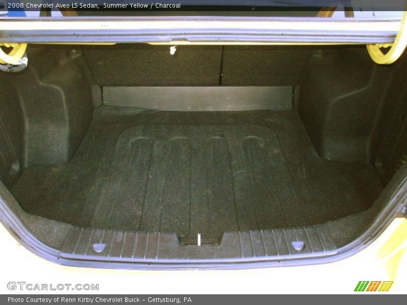 Summer Yellow / Charcoal 2008 Chevrolet Aveo LS Sedan
