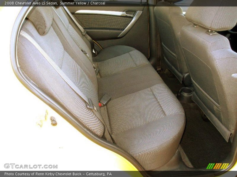 Summer Yellow / Charcoal 2008 Chevrolet Aveo LS Sedan