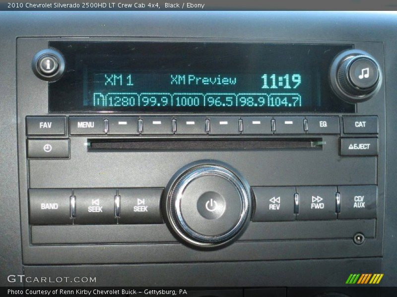 Black / Ebony 2010 Chevrolet Silverado 2500HD LT Crew Cab 4x4