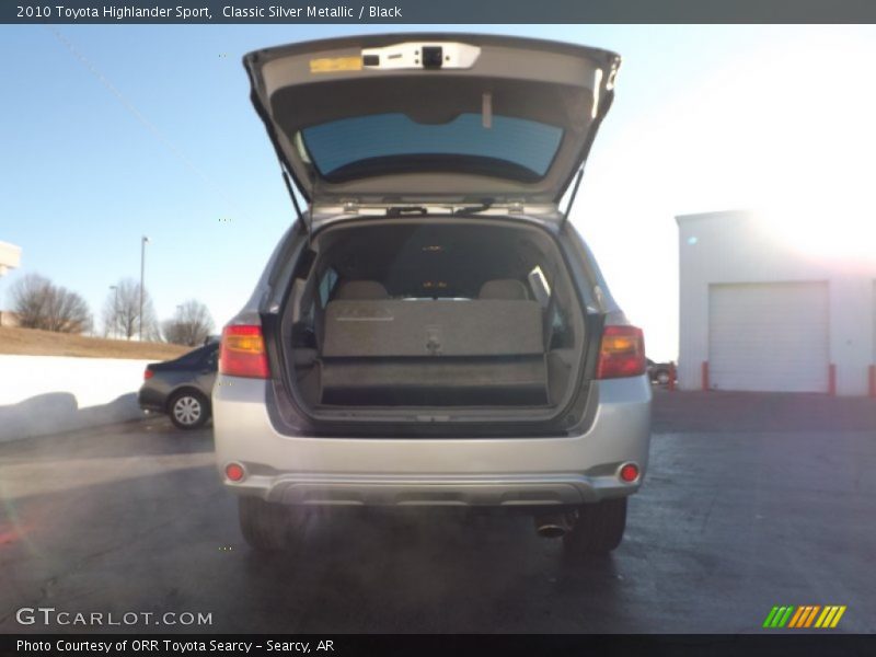 Classic Silver Metallic / Black 2010 Toyota Highlander Sport