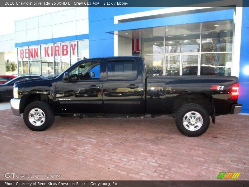 Black / Ebony 2010 Chevrolet Silverado 2500HD LT Crew Cab 4x4