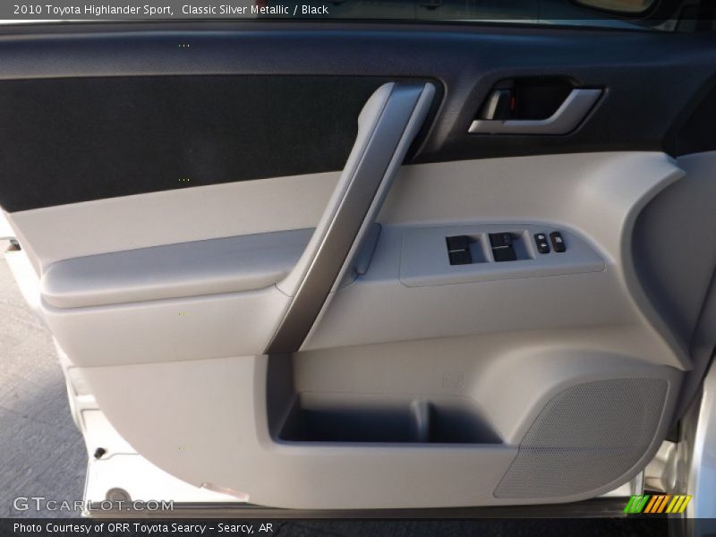 Classic Silver Metallic / Black 2010 Toyota Highlander Sport