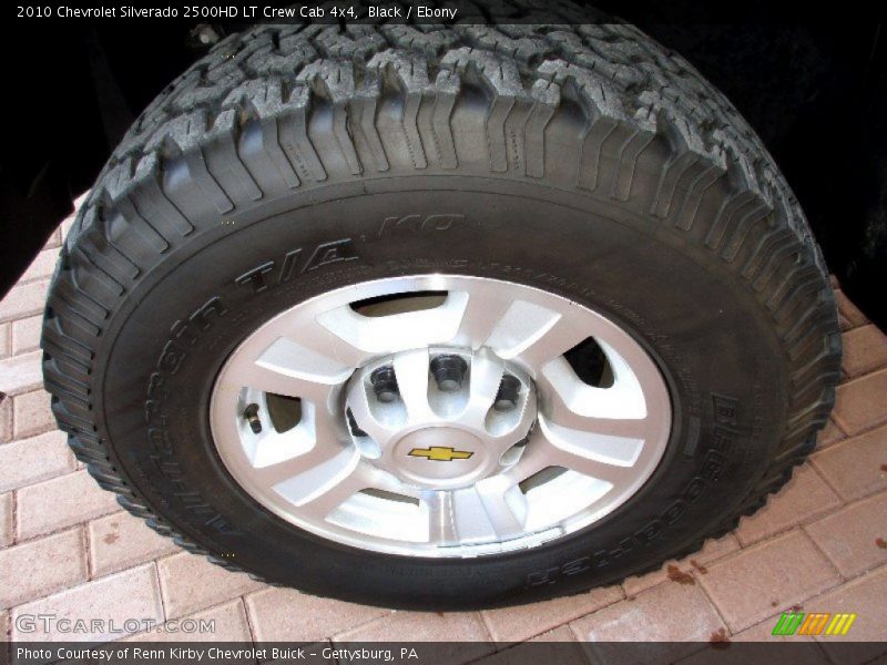 Black / Ebony 2010 Chevrolet Silverado 2500HD LT Crew Cab 4x4