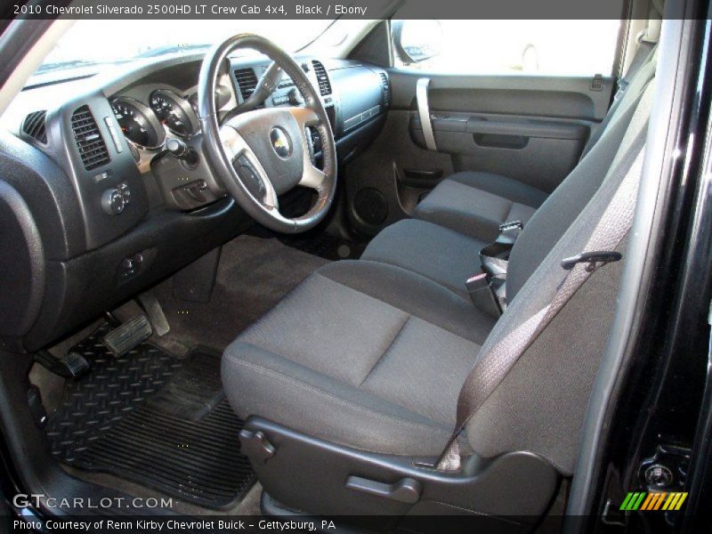 Black / Ebony 2010 Chevrolet Silverado 2500HD LT Crew Cab 4x4