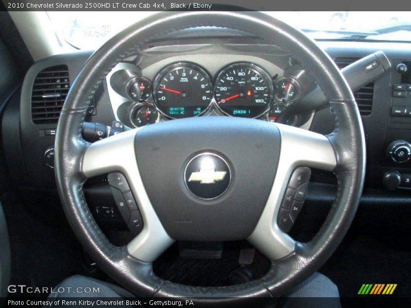 Black / Ebony 2010 Chevrolet Silverado 2500HD LT Crew Cab 4x4