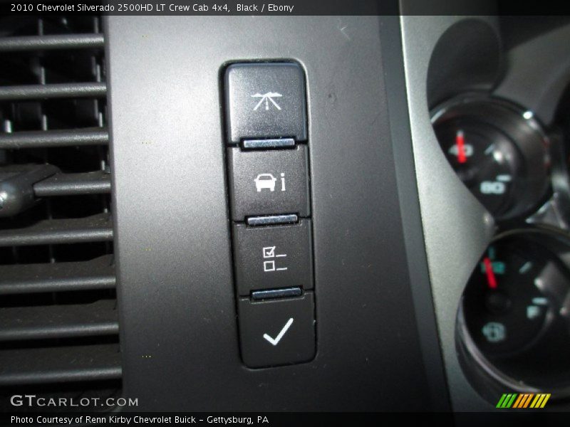 Black / Ebony 2010 Chevrolet Silverado 2500HD LT Crew Cab 4x4
