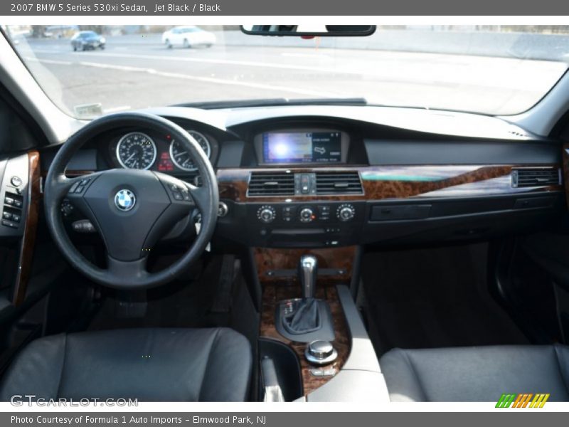 Jet Black / Black 2007 BMW 5 Series 530xi Sedan