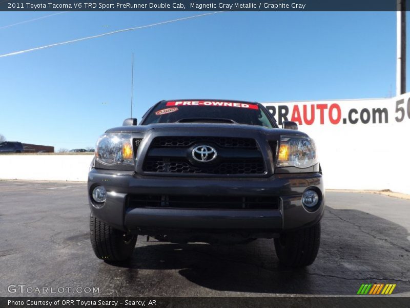 Magnetic Gray Metallic / Graphite Gray 2011 Toyota Tacoma V6 TRD Sport PreRunner Double Cab