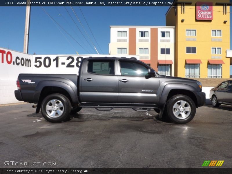 Magnetic Gray Metallic / Graphite Gray 2011 Toyota Tacoma V6 TRD Sport PreRunner Double Cab