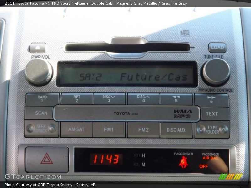 Magnetic Gray Metallic / Graphite Gray 2011 Toyota Tacoma V6 TRD Sport PreRunner Double Cab