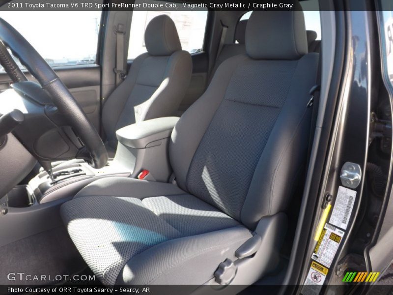 Magnetic Gray Metallic / Graphite Gray 2011 Toyota Tacoma V6 TRD Sport PreRunner Double Cab
