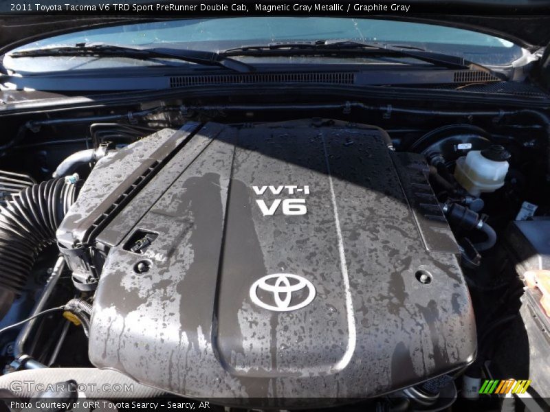 Magnetic Gray Metallic / Graphite Gray 2011 Toyota Tacoma V6 TRD Sport PreRunner Double Cab