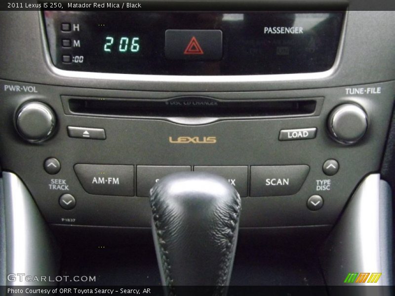 Controls of 2011 IS 250