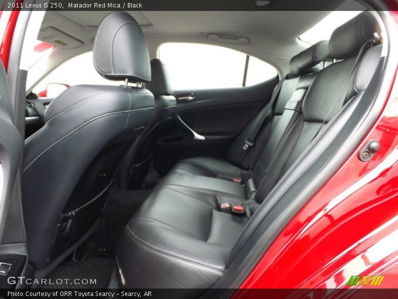 Rear Seat of 2011 IS 250