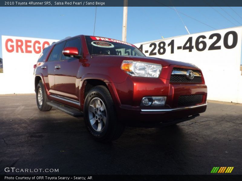 Salsa Red Pearl / Sand Beige 2010 Toyota 4Runner SR5