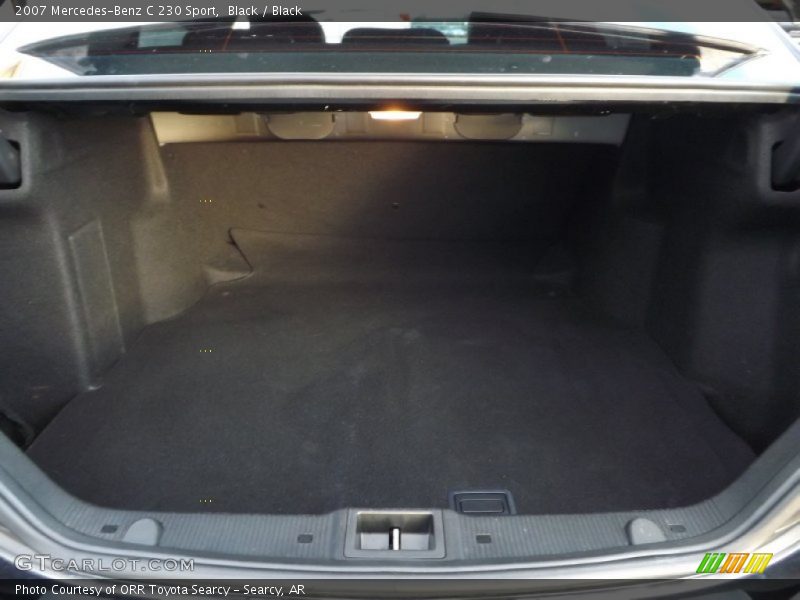 Black / Black 2007 Mercedes-Benz C 230 Sport