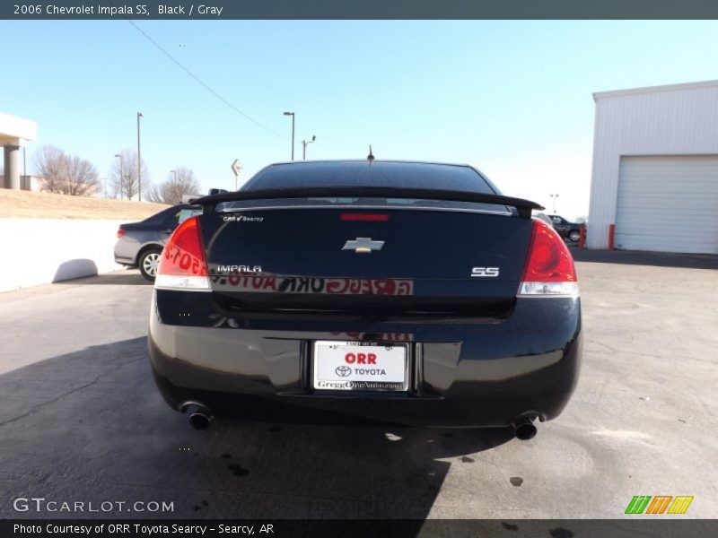 Black / Gray 2006 Chevrolet Impala SS