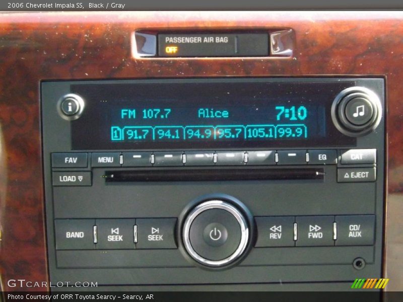 Black / Gray 2006 Chevrolet Impala SS