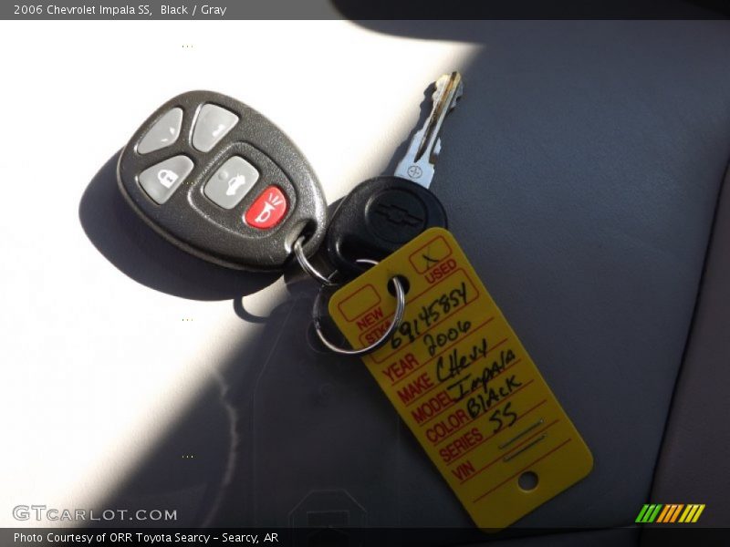 Black / Gray 2006 Chevrolet Impala SS