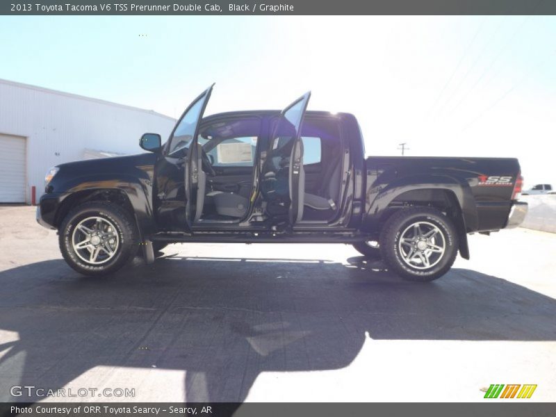 Black / Graphite 2013 Toyota Tacoma V6 TSS Prerunner Double Cab