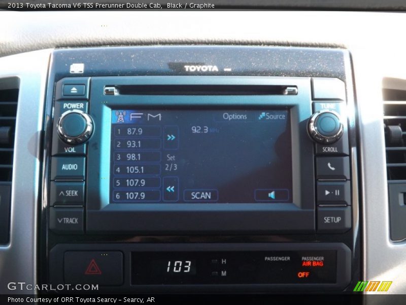 Black / Graphite 2013 Toyota Tacoma V6 TSS Prerunner Double Cab