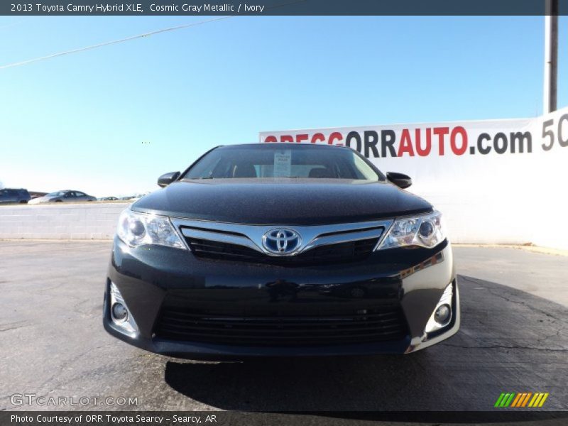Cosmic Gray Metallic / Ivory 2013 Toyota Camry Hybrid XLE