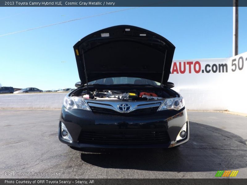 Cosmic Gray Metallic / Ivory 2013 Toyota Camry Hybrid XLE