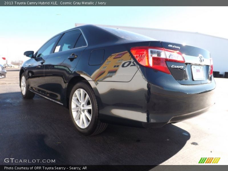 Cosmic Gray Metallic / Ivory 2013 Toyota Camry Hybrid XLE