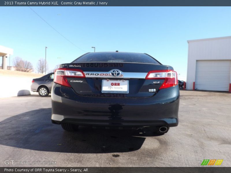 Cosmic Gray Metallic / Ivory 2013 Toyota Camry Hybrid XLE